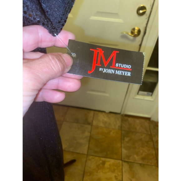 John Meyer gorgeous black sequin dress size 20W - Picture 4 of 9